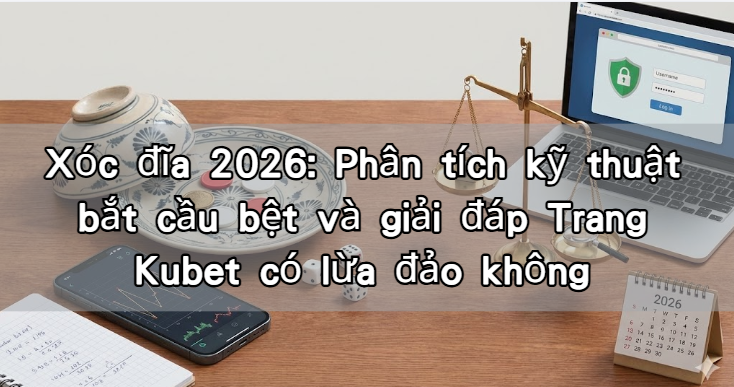 Xóc đĩa 2026: Phân tích kỹ thuật bắt cầu bệt và giải đáp Trang Kubet có lừa đảo không